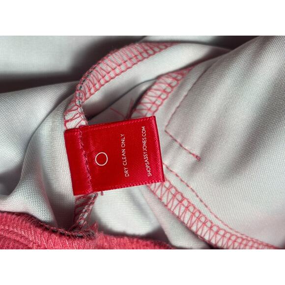 Sassy Jones Track Suit Womens Medium Pink Teal Tropical Jacket Joggers Set NEW - Picture 11 of 16